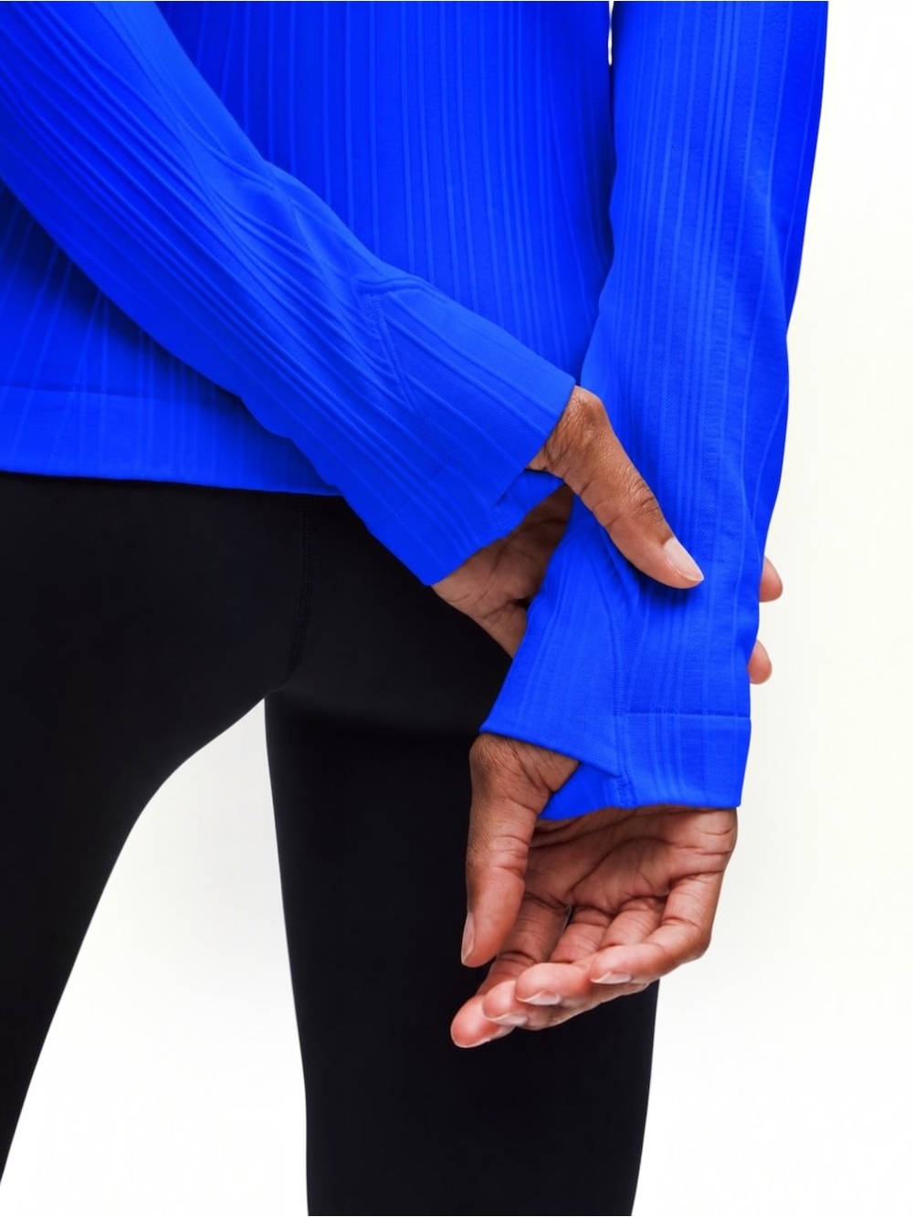 lululemon Rest Less Pullover Blue - Picture 2 of 3